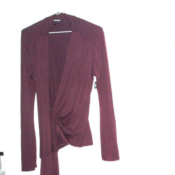 Daisy Fuentes Brown Cardigan - Picture 1 of 13